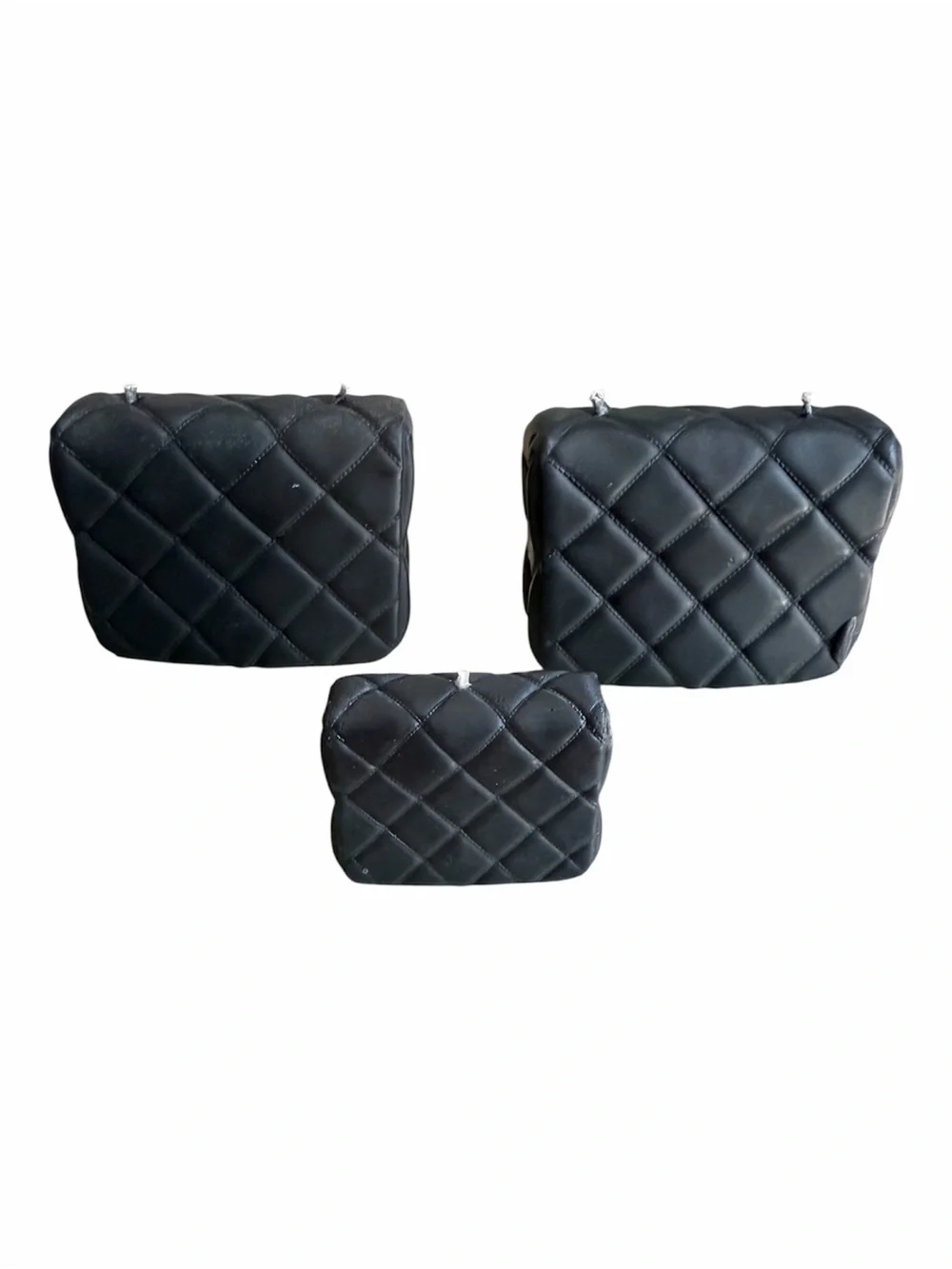 Quilted Handbag Candle NIP